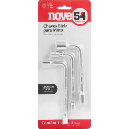 Imagem de Chave Biela Para Moto Jogo com 3 Peças Nove54