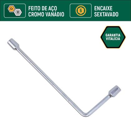 Imagem de Chave biela sextavada 12 mm aço cromo vanádio - ST47515L - Sata