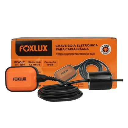 Imagem de Chave Boia Elétrica para Bomba D'agua 16A Bivolt Foxlux