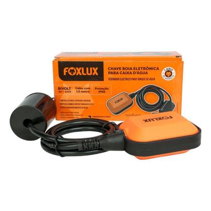 Imagem de Chave Boia Elétrica Para Bomba D'agua 16a Bivolt Foxlux
