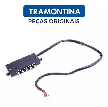 Imagem de Chave Botão Seletora de Comando para Coifa Tramontina Original confira o modelo Cód. Peça: 93993622
