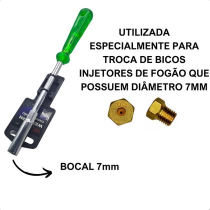 Imagem de Chave canhao 7 mm western et40-4 75835
