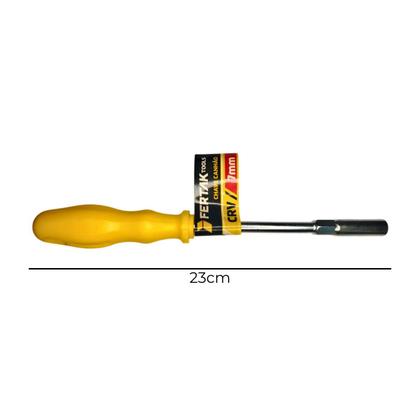 Imagem de Chave canhao crv 7mm fertools - 2637