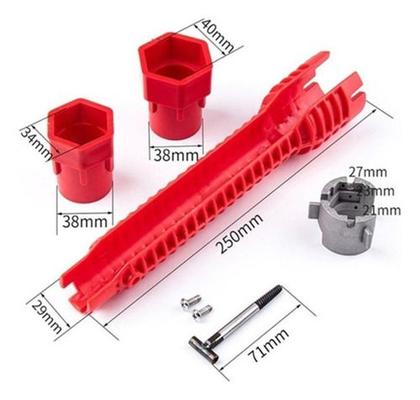 Imagem de Chave Caño Wester Multiuso Reparo Torneira Aquecedor De Difícil Acesso