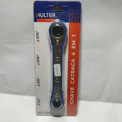 Imagem de Chave Catraca 4 em 1 Hulter HT5DG122F