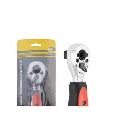 Imagem de Chave Catraca Eda Para Soquete Toco 1/4'' A 1/2'' - 0De