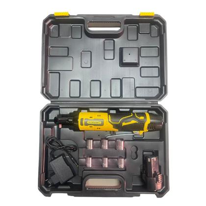 Imagem de Chave Catraca Elétrica 2 Bateria 110 220 Maleta C/ Soquetes