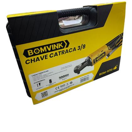 Imagem de Chave Catraca Elétrica 2 Bateria 110 220 Maleta C/ Soquetes