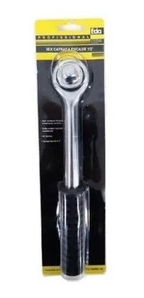 Imagem de Chave Catraca Encaixe 1/2 Aço Carbono Profissional Eda