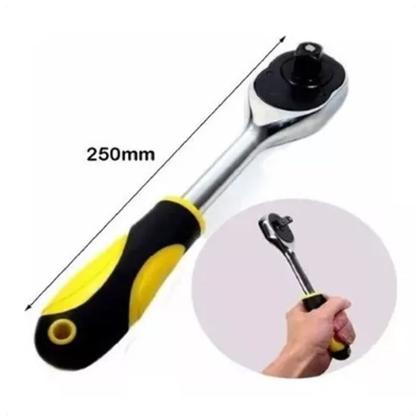 Imagem de Chave Catraca Profissional Cromo Vanadium 1/2 9EB EDA