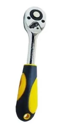 Imagem de Chave Catraca Reversível Encaiche 1/2 Soquetes Aço Cromo Vanádio Mecânico NF