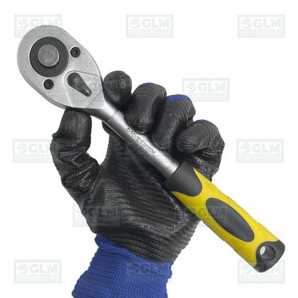 Imagem de Chave Catraca Reversível P/ Soquete C/ Encaixe 1/2''