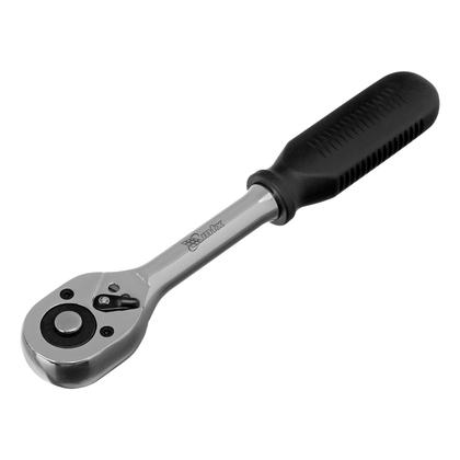 Imagem de Chave catraca, reversivel, para soquete, cromo vanadio, cromada, encaixe 3/8pol., 1pc // mtx