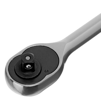 Imagem de Chave catraca, reversivel, para soquete, cromo vanadio, cromada, encaixe 3/8pol., 1pc // mtx