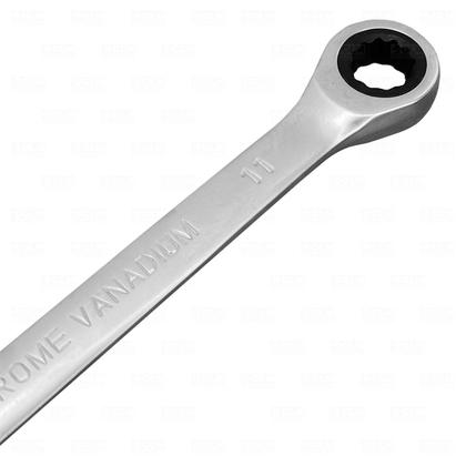 Imagem de Chave Catracada Combinada Boca Fixa Estrela Estriada 11 Mm