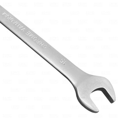 Imagem de Chave Catracada Combinada Boca Fixa Estrela Estriada 15 Mm