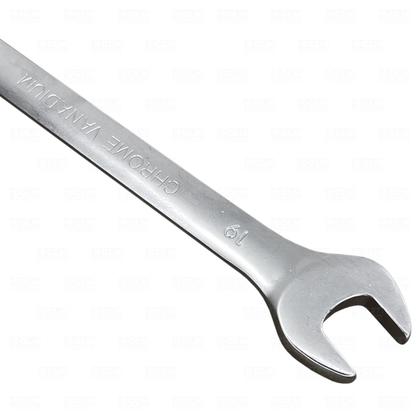 Imagem de Chave Catracada Combinada Boca Fixa Estrela Estriada 19 Mm