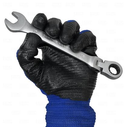 Imagem de Chave Catracada Combinada Boca Móvel Estrela Estriada 13 Mm