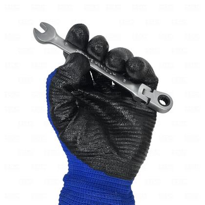 Imagem de Chave Catracada Combinada Boca Móvel Estrela Estriada 8 Mm