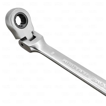 Imagem de Chave Catracada Combinada Boca Móvel Estrela Estriada 8 Mm