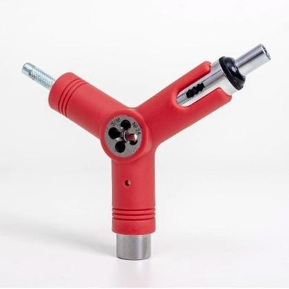 Imagem de Chave Chaze Ninja Key Vermelha Catraca/Rosca