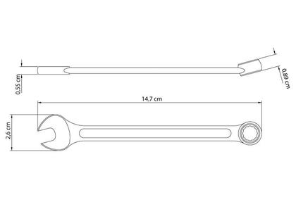Imagem de Chave Combinada 11 mm Tramontina 