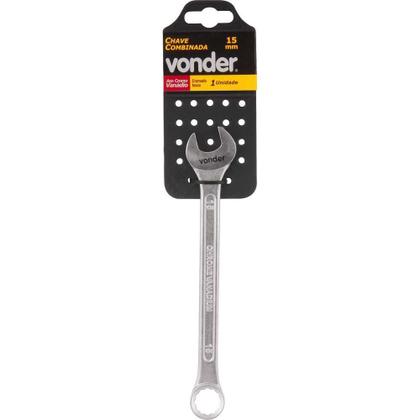 Imagem de Chave combinada 15 mm aço cromo vanádio