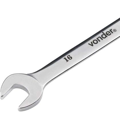Imagem de Chave Combinada 16mm Cromado - 3735160000 - VONDER