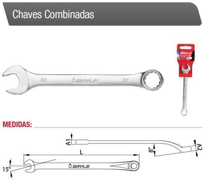 Imagem de Chave Combinada 16mm Mayle 102013MY * 7355