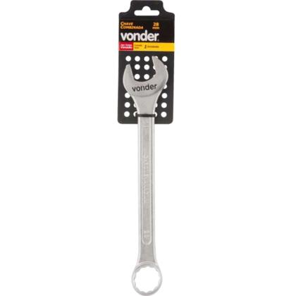 Imagem de Chave Combinada 28mm Aço Cromado Vanádio Reta - 3742280000 - VONDER