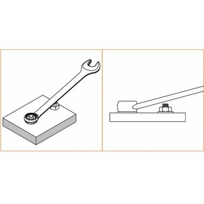 Imagem de Chave Combinada 8mm Aço Cromado Linha Basic - Tramontina