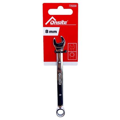 Imagem de Chave Combinada 8Mm Em Aço Cromado (735008) - Onsite