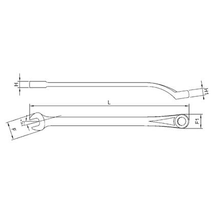 Imagem de Chave combinada 9/16" - 302506bbr/b