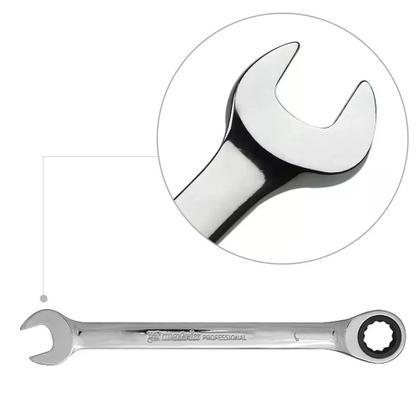 Imagem de Chave combinada 9mm com catraca crv cromada mtx - 148029