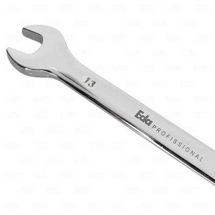 Imagem de Chave Combinada Avulsa Boca Estrela Estriada Cromada 13 Mm