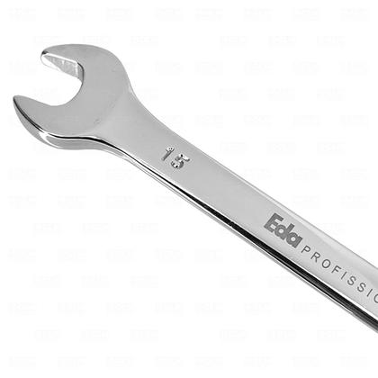 Imagem de Chave Combinada Avulsa Boca Estrela Estriada Cromada 15 Mm