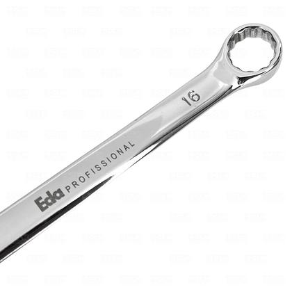 Imagem de Chave Combinada Avulsa Boca Estrela Estriada Cromada 16 Mm