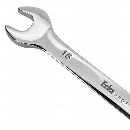 Imagem de Chave Combinada Avulsa Boca Estrela Estriada Cromada 16 Mm