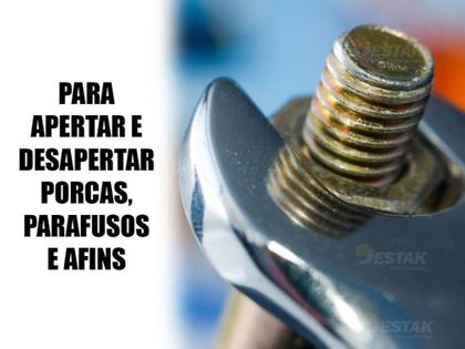 Imagem de Chave Combinada Boca e Estrela em Aço Carbono Fertak 14mm