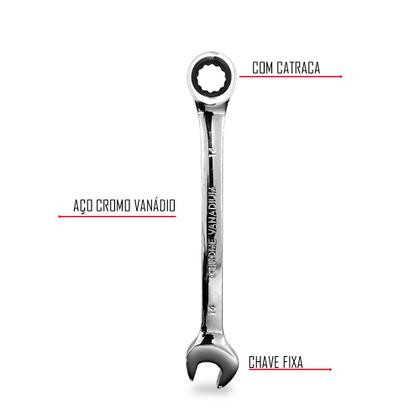 Imagem de Chave combinada c/catraca(jg) vip 904540