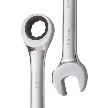 Imagem de Chave Combinada Catraca 24mm ST43215ST - SATA