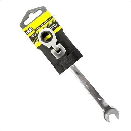 Imagem de Chave Combinada Catraca Cabeça Articulada 11Mm Cromo Vanádio