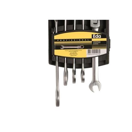 Imagem de Chave Combinada Catracada Eda Cabeca Movel Com 05 Pecas 9Ny