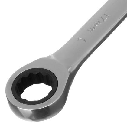 Imagem de Chave Combinada com Catraca 17mm Aço CRV 148109 MTX