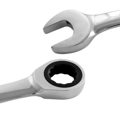 Imagem de Chave Combinada com Catraca 17mm Aço CRV 3606300017 Vonder
