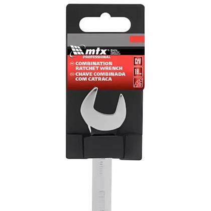 Imagem de Chave Combinada com Catraca 18 MM Cromada 148119 MTX