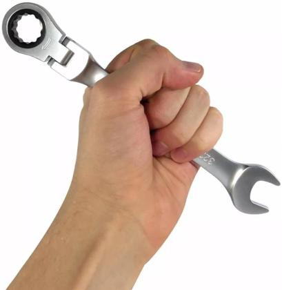 Imagem de Chave Combinada Com Catraca e Articulada 13MM Profissional