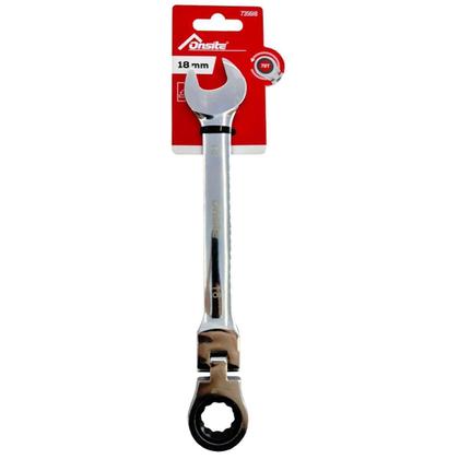Imagem de Chave Combinada Com Catraca Flexível 18Mm (735618) - Onsite