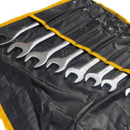 Imagem de Chave Combinada Cromo Vanádio 6x32 Jogo C/ 16 Pcs - Eda 8ay