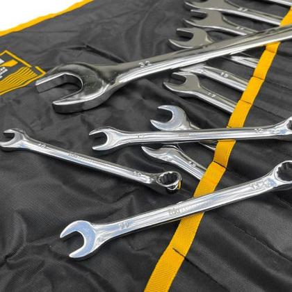 Imagem de Chave Combinada Cromo Vanádio 6x32 Jogo C/ 16 Pcs - Eda 8ay